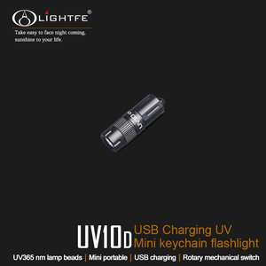 UV10D USB charging UV Mini portable flashlight